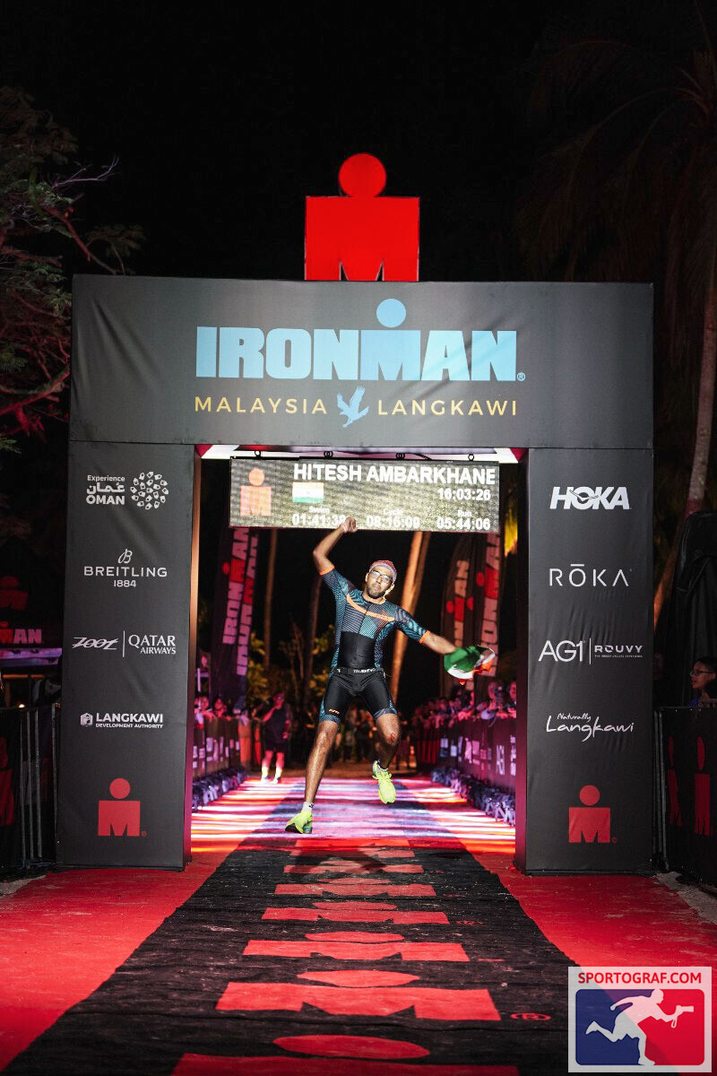 ironman malaysia finishline jump